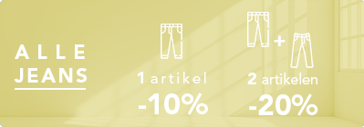 Stapelkorting jeans