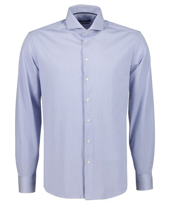 Cater Vaak gesproken Kroniek Ledûb overhemd - modern fit - blauw | Herenkleding