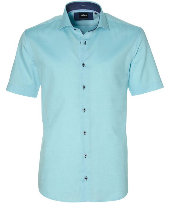 Refrein Mooie vrouw helling sale - Jac Hensen overhemd - modern fit- turquoise | Herenkleding