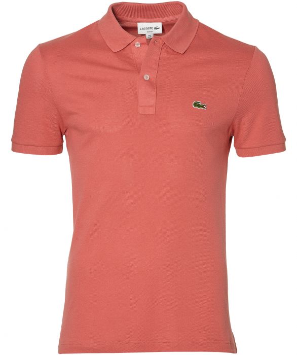 Lacoste discount polo rood