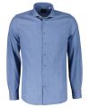 Nils overhemd - slim fit - blauw