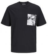 Jack & Jones T-shirt - regular fit - zwart