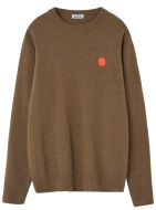 Loreak Mendian pullover - regular fit - bruin