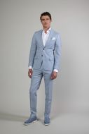 Jac Hensen Premium kostuum - slim fit - blauw