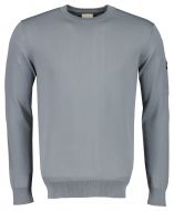 Hensen pullover - slim fit - grijs