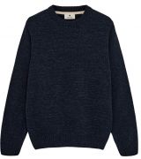 Anerkjendt pullover - slim fit - blauw