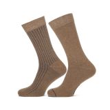 MarcMarcs 2 pack sokken - beige