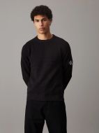 Calvin Klein sweater- modern fit - zwart