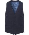 sale - Hensen gilet - slim fit - blauw