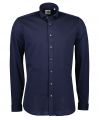 Hensen overhemd - slim fit - blauw