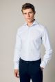 Nils overhemd - slim fit - blauw