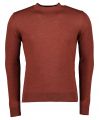 Nils pullover - slim fit - brique