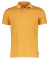 Hensen polo - slim fit - okergeel