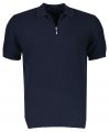 Jac Hensen polo - extra lang - blauw