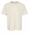 Anerkjendt T-shirt - slim fit - beige