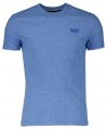 Superdry t-shirt - slim fit - blauw