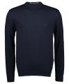 Hensen pullover - slim fit - blauw