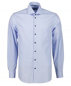 Ledûb overhemd - modern fit - blauw