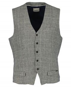 Dstrezzed gilet - slim fit - blauw