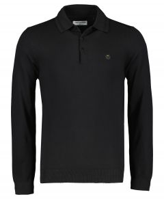 No Excess polo - modern fit - zwart