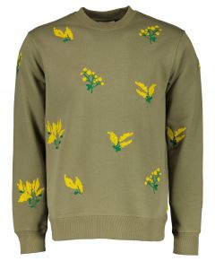 Scotch & Soda sweater - slim fit - groen