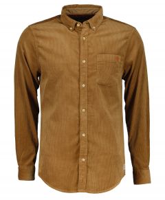 Scotch & Soda overhemd - modern fit - bruin