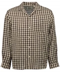 Scotch&Soda overhemd - slim fit - bruin