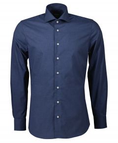 Nils overhemd - slim fit - blauw