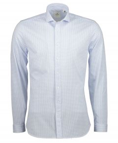 Hensen overhemd - slim fit - blauw