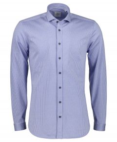 Hensen overhemd - slim fit - blauw