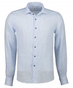 Hensen overhemd - slim fit - blauw