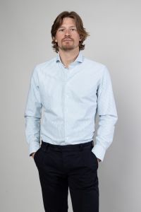 Nils overhemd - slim fit - groen