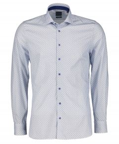 Nils overhemd - slim fit - blauw