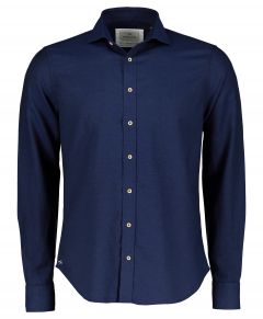 Hensen overhemd - slim fit - blauw