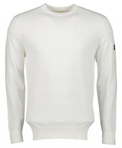 Hensen pullover - slim fit - wit