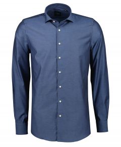 Nils overhemd - slim fit - blauw