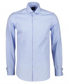 Nils overhemd - slim fit - blauw