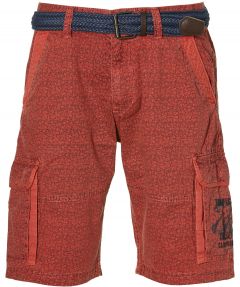 Lerros short - regular fit - rood