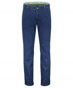 Meyer chino Bonn - modern fit - blauw