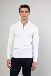 Hensen polo - slim fit - wit