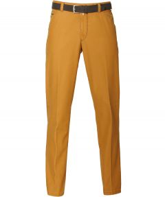 sale - Meyer pantalon - regular fit - okergeel