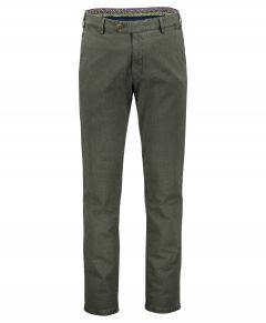 Meyer chino Tokyo - modern fit - groen