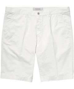 sale - Pionier short Luca - regular fit - wit