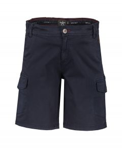 Donders 1860 short - modern fit - blauw