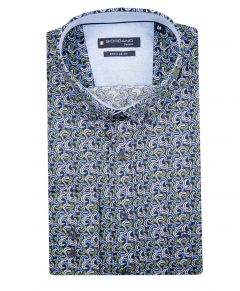 Giordano overhemd - regular fit - blauw