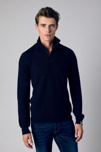 Jac Hensen premium polo - slim fit - blauw