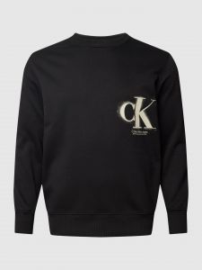 Calvin Klein Plus sweater - regular fit - zwa