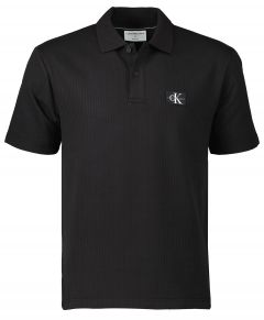 Calvin Klein polo - slim fit - zwart