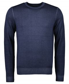 Nils pullover - slim fit - blauw