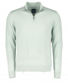 Nils polo lange mouw - slim fit - groen